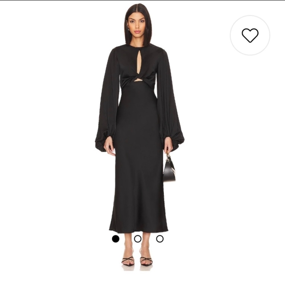 Brand New w/ Tags Anthropologie Black Long Sleeve Dress
